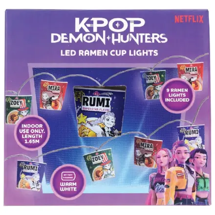 KPop Demon Hunters svjetlosne žice Ramen fotografija proizvoda