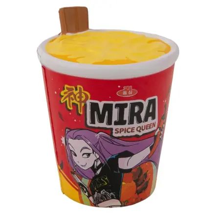 KPop Demon Hunters Squishy antistres figura Mira Spice Queen Noodles fotografija proizvoda
