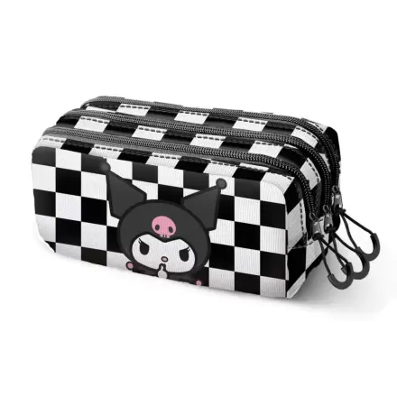 Kuromi Hello Kitty trostruka pernica fotografija proizvoda