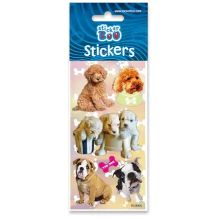 Naljepnica za psa sa srebrnim ukrasom fotografija proizvoda