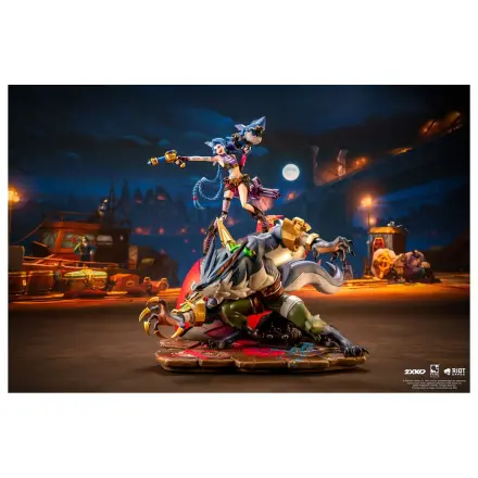 League of Legends kip 1/10 2XKO Jinx & Warwick Diorama 37 cm fotografija proizvoda