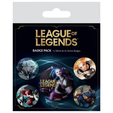 League of Legends paket 5 znački fotografija proizvoda