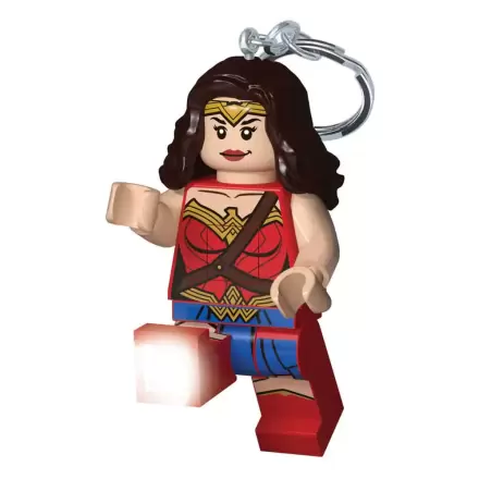 LEGO DC Comics svjetleći privjesak za ključeve Wonder Woman 8 cm fotografija proizvoda