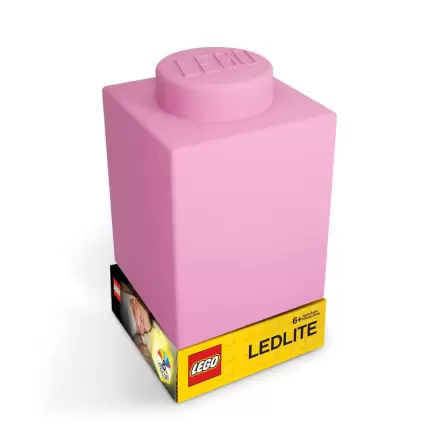 LEGO noćno svjetlo LEGO kocka Ružičasta termékfotója