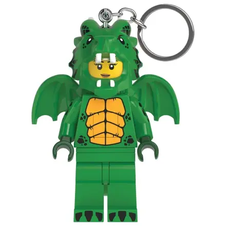 Lego Mini figura privjesak za ključeve Svijetlozelena Dragon Girl fotografija proizvoda