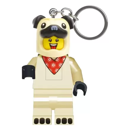 LEGO Minifigures Svjetleći Privezak za Ključeve Mops 8 cm termékfotója