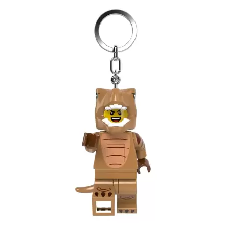 LEGO Minifigures Svjetleći Privjesak T-Rex Kostim 8 cm fotografija proizvoda