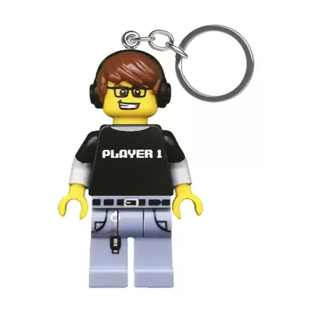 LEGO Minifigures Svjetleći privjesak za ključeve Video Game Guy 8 cm termékfotója