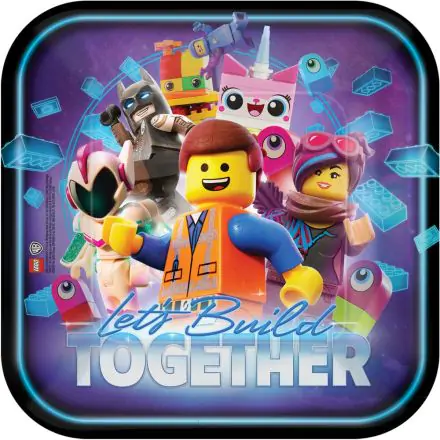 Lego Movie, The Lego Adventure papirnati tanjuri 8 komada 23 cm fotografija proizvoda