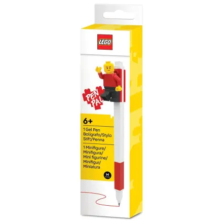 Lego crvena gel olovka s minifigurom fotografija proizvoda
