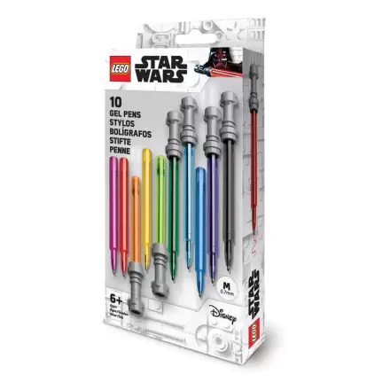 LEGO Star Wars Gel olovke pakiranje od 10 komada Lightsaber fotografija proizvoda