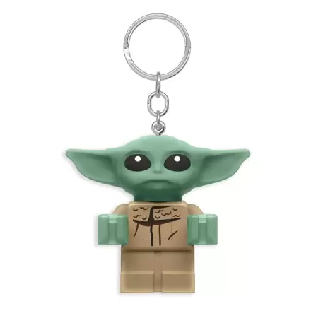 LEGO Star Wars The Mandalorian svjetleći privjesak za ključeve Grogu 8 cm fotografija proizvoda