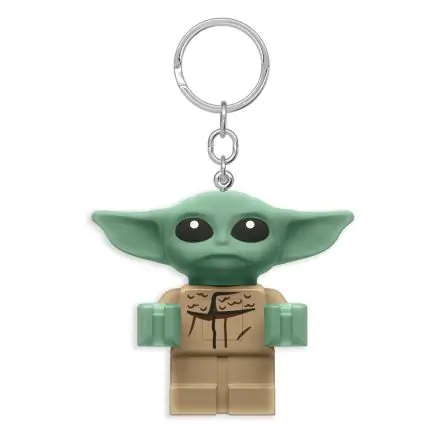 LEGO Star Wars The Mandalorian Svjetleći privjesak za ključeve Baby Yoda 6 cm fotografija proizvoda