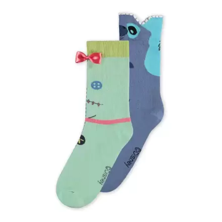 Lilo & Stitch Čarape 2-Pack Lutka 35-38 termékfotója