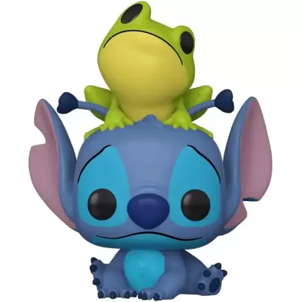 Lilo & Stitch Funko POP! Vinilna Figura Stitch s žabom 9 cm termékfotója