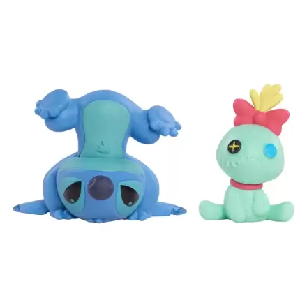 Lilo & Stitch Mini Figura paket od 2 Scrump & Upside Down Stitch 7 cm termékfotója