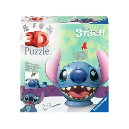 Lilo & Stitch 3D Puzzle lopta s ušima Stitch (72 dijelova) termékfotója