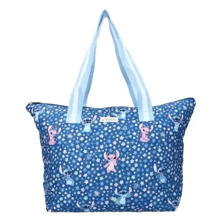 Lilo & Stitch Tote Bag Stitch Famous Floral - platnena torba termékfotója