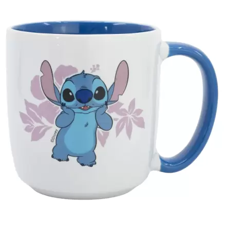 Lilo & Stitch Mug Stitch roza Flowers 385 ml Šalica fotografija proizvoda