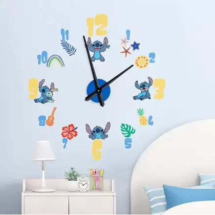 Lilo & Stitch samoljepljivi zidni sat Stitch fotografija proizvoda