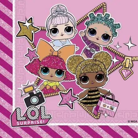 LOL Surprise Glitterati salvete 20 kom fotografija proizvoda