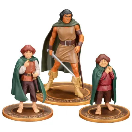 Lord of the Rings Animated Film PVC figurice u pakiranju od 3 komada: Frodo, Aragorn i Samwise fotografija proizvoda