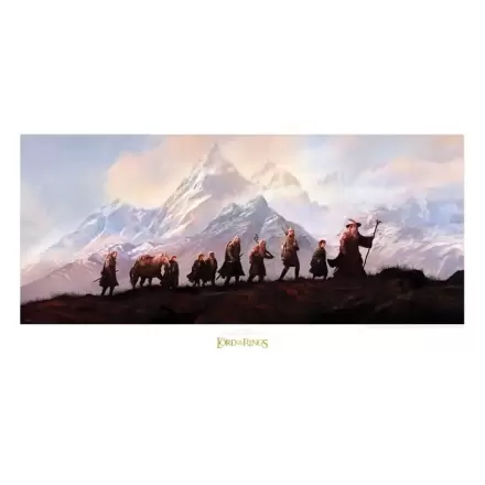 Lord of the Rings Art Print The Fellowship of the Ring: 20th Anniversary 59 x 30 cm Umjetnički Tisak termékfotója