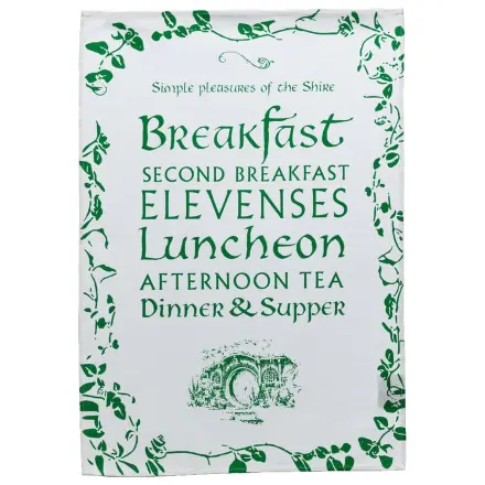 Lord of the Rings kuhinjska krpa Simple Pleasures of the Shire 72 cm fotografija proizvoda