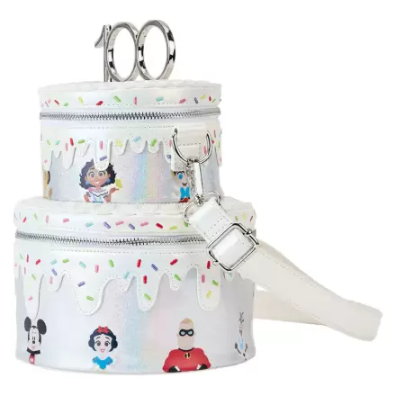 Loungefly Disney 100 Anniversary Celebration Cake crossbody torba fotografija proizvoda
