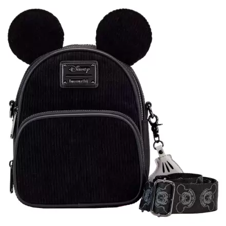 Loungefly Disney 100 Mickey Mouse Classic konvertibilni mini ruksak i torba za preko tijela 20cm fotografija proizvoda