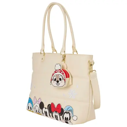 Loungefly Disney Mickey & Friends Puff Quilt torba i novčanik za kovanice fotografija proizvoda