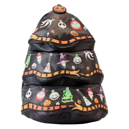 Loungefly Disney Nightmare Before Christmas ruksak s svjetlećim božićnim lampicama 33 cm termékfotója