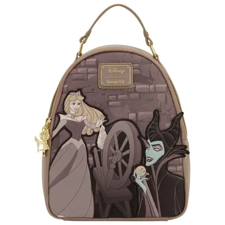 Loungefly Disney Sleeping Beauty & Maleficient Spinning Wheel ruksak 26 cm fotografija proizvoda