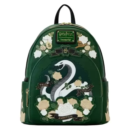 Loungefly Harry Potter Slytherin House Floral ruksak 26 cm fotografija proizvoda