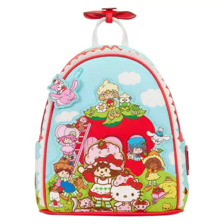 Loungefly Hello Kitty & Friends x Strawberry Shortcake mirisni ruksak 26 cm fotografija proizvoda