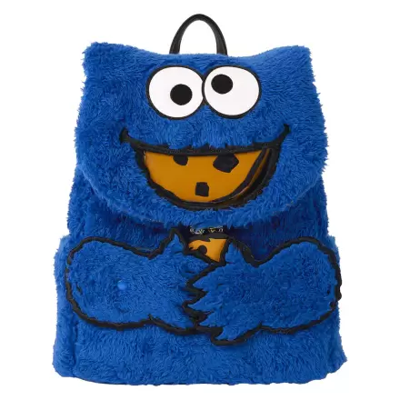 Loungefly Sesame Street Cookie Monster plišani ruksak + torbica termékfotója