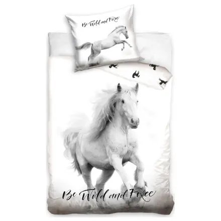 Horse Wild and Free Navlaka za poplun fotografija proizvoda