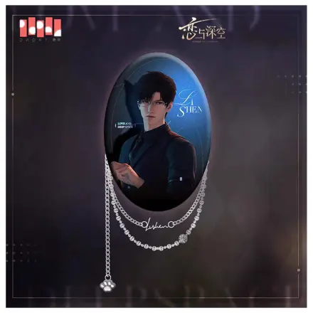 Love and Deepspace Pin Bedž Zayne 9 cm fotografija proizvoda