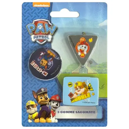 Paw Patrol Dječji set gumica za brisanje oblikovanih u 3 komada fotografija proizvoda