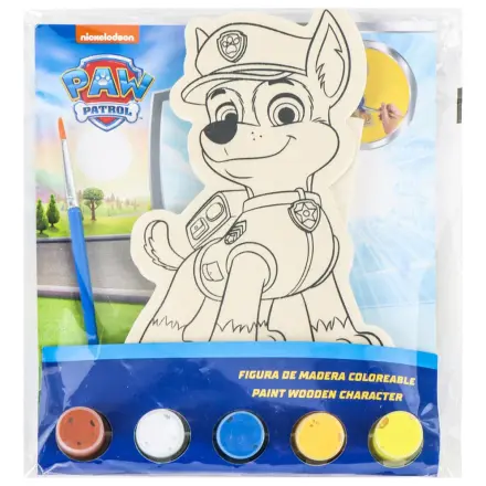 PAW Patrol Chase drvena figurica za bojanje fotografija proizvoda