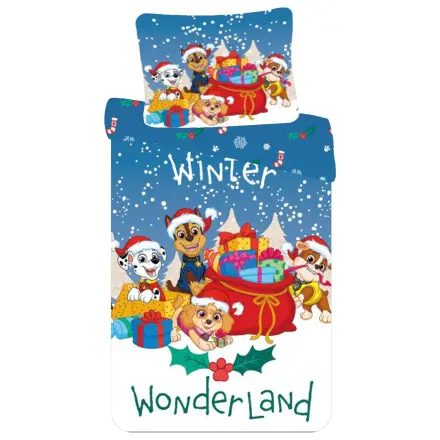 Paw Patrol Holiday Christmas Navlaka za poplun fotografija proizvoda