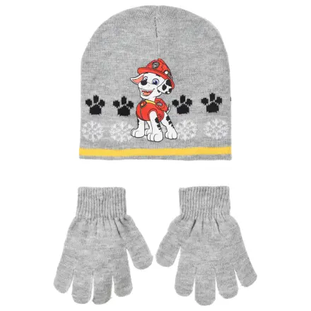 Paw Patrol Marshall sivi set kape i rukavica za djecu 54 cm fotografija proizvoda