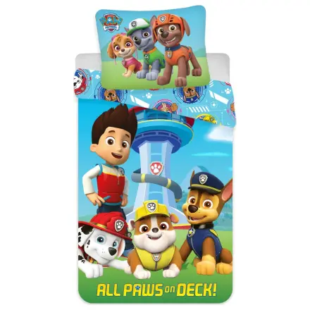 PAW Patrol Paws on Deck navlaka za poplun za malu djecu/predškolce fotografija proizvoda