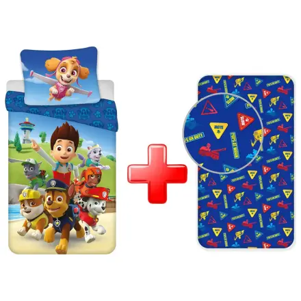 Paw Patrol Ready Navlaka za poplun i Set rastezljive plahte fotografija proizvoda
