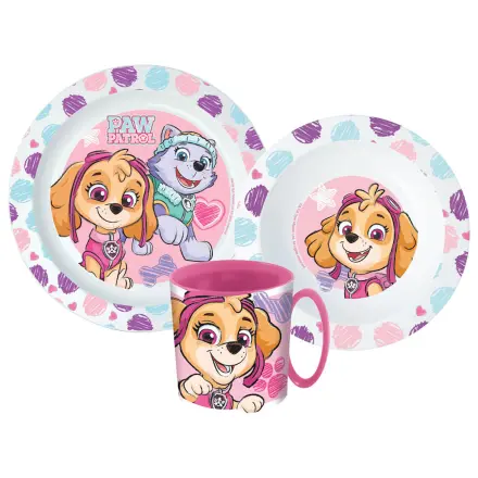 Paw Patrol Sketch Set posuđa za jelo, mikroplastični set s šalicom fotografija proizvoda