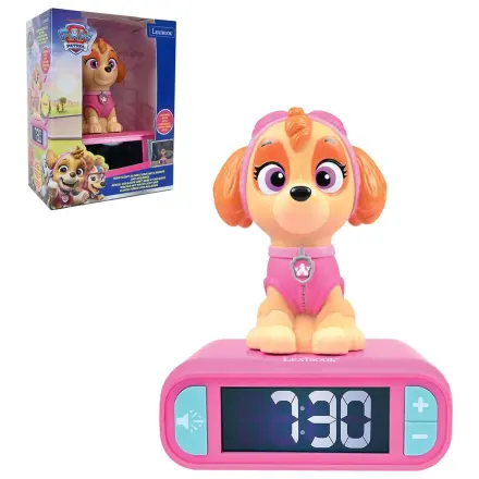 Paw Patrol Skye 3D noćna svjetiljka digitalni budilica fotografija proizvoda