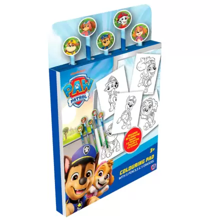 Bojanka Paw Patrol s olovkama i gumicama fotografija proizvoda