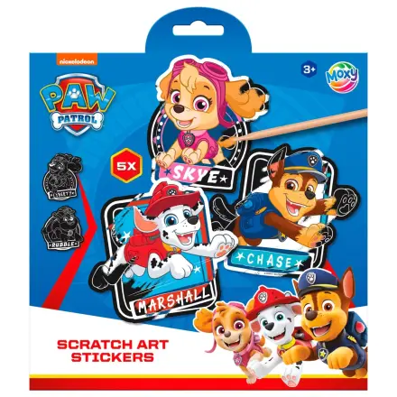 Paw Patrol Team Scratch Art setovi naljepnica fotografija proizvoda