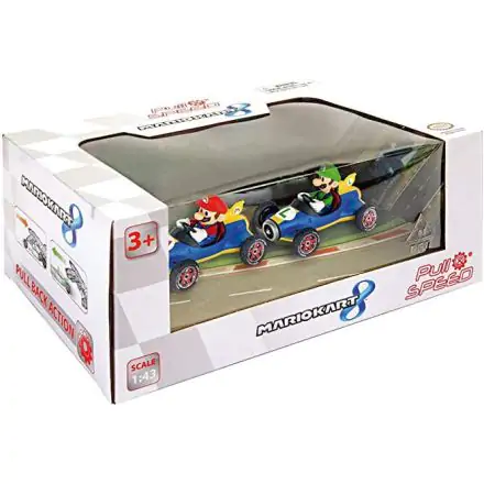 Mario Kart 8 Mario + Luigi Pull Speed set 2 automobila fotografija proizvoda