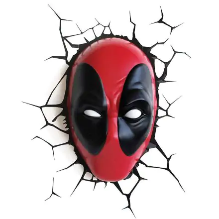 Marvel 3D LED svjetiljka Deadpool termékfotója